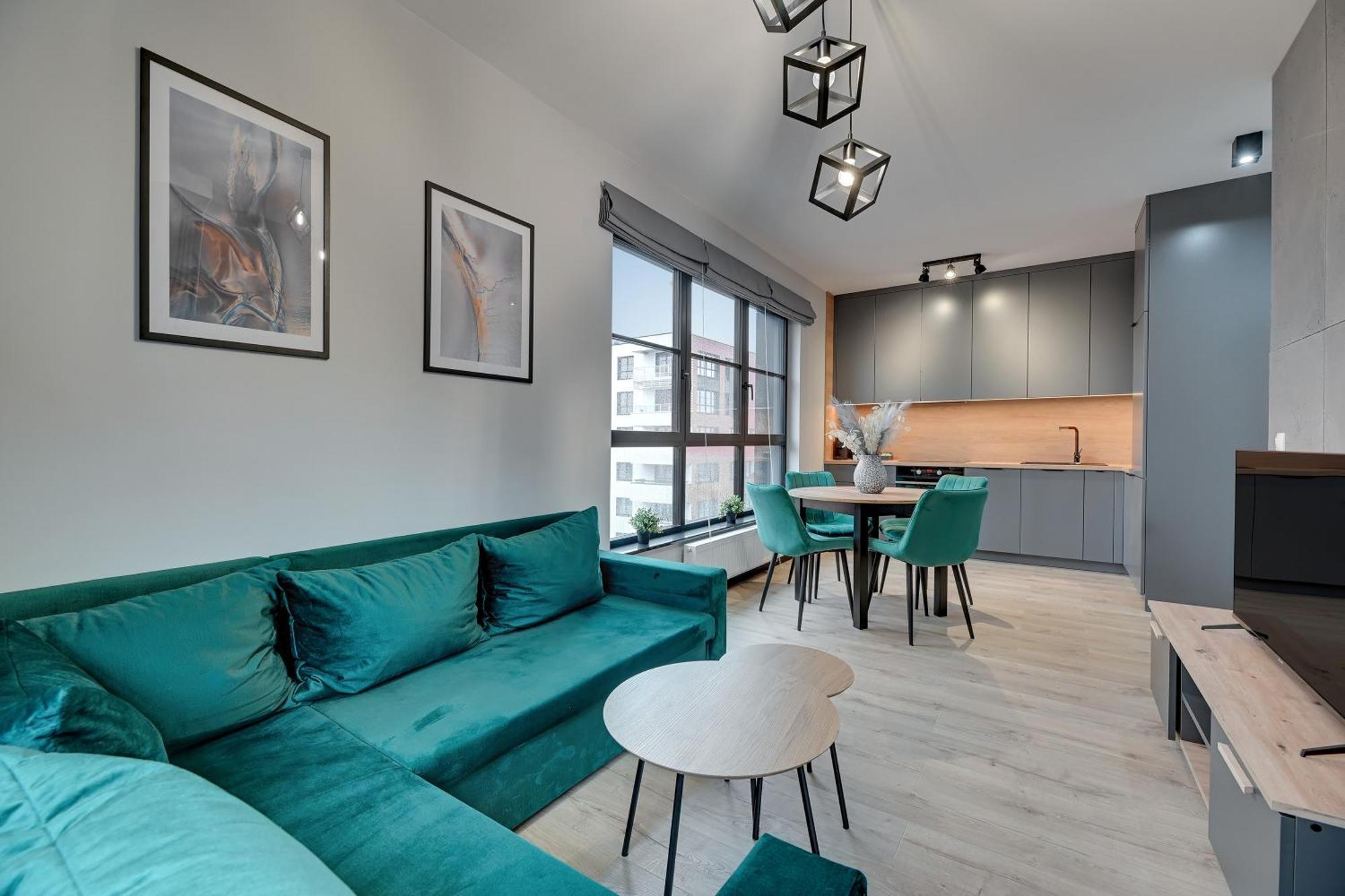 Doki Living - Foodhall & Parking By Downtown Apartments Гданськ Екстер'єр фото