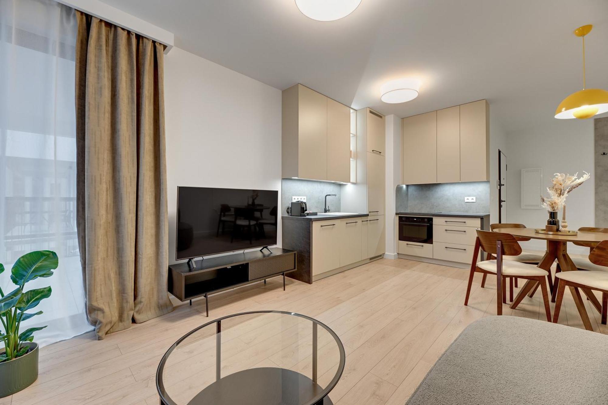 Doki Living - Foodhall & Parking By Downtown Apartments Гданськ Екстер'єр фото