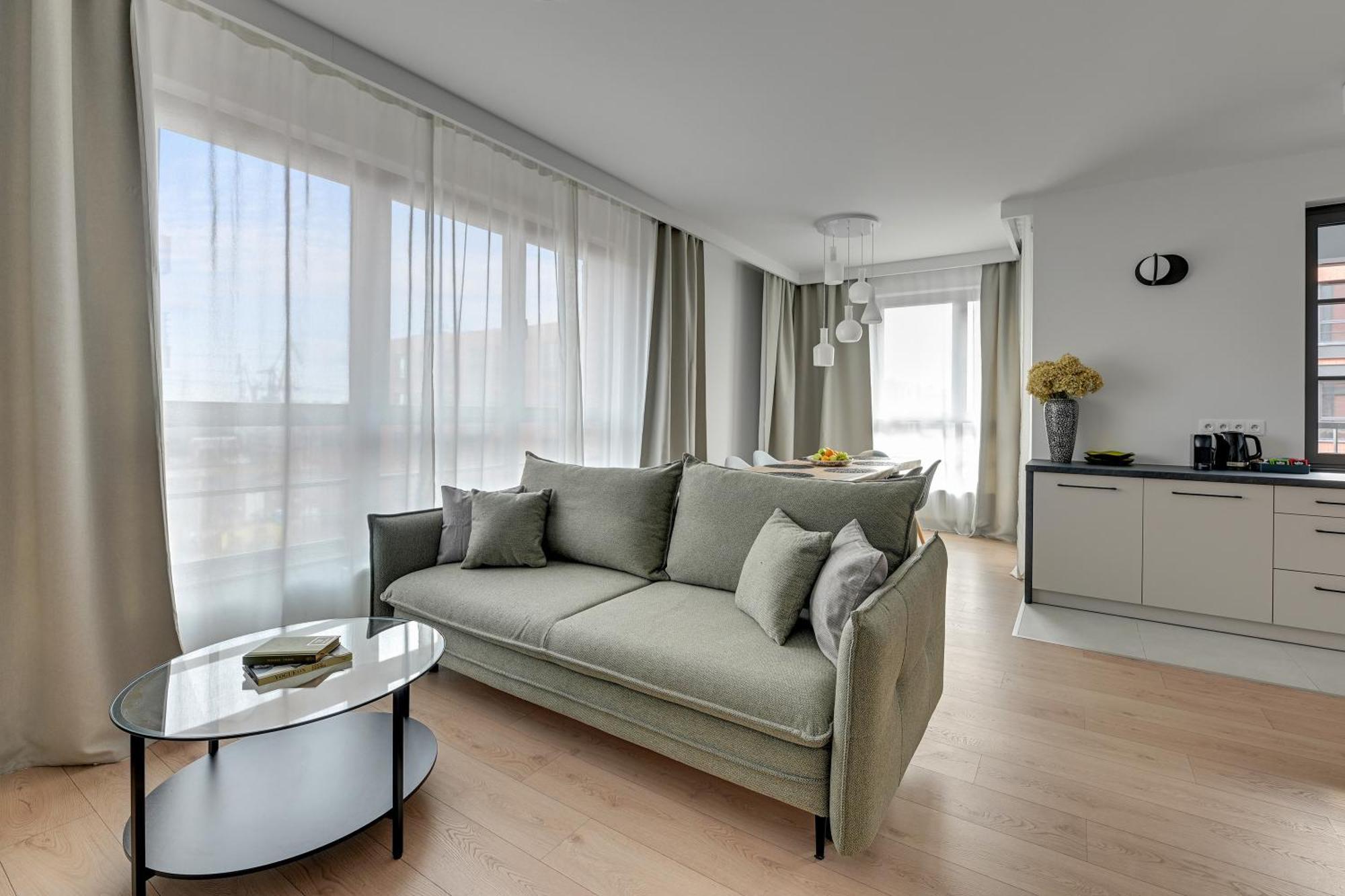Doki Living - Foodhall & Parking By Downtown Apartments Гданськ Екстер'єр фото