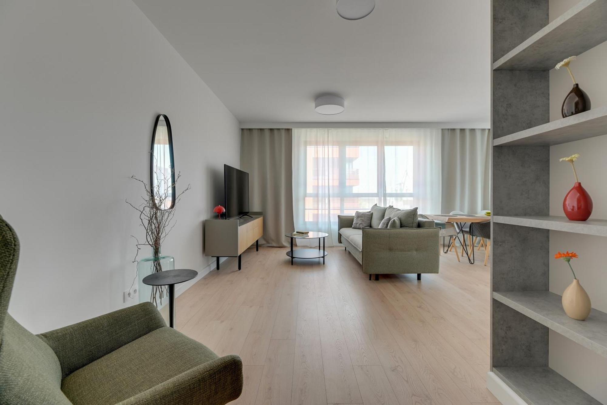 Doki Living - Foodhall & Parking By Downtown Apartments Гданськ Екстер'єр фото